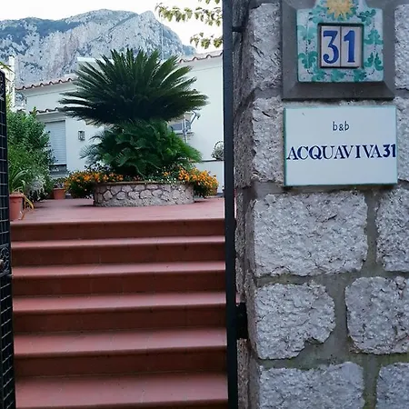 Bed & Breakfast Acquaviva 31 Capri